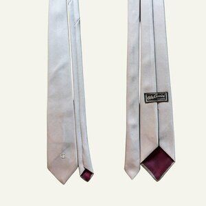 Vintage 70s Oleg Cassini by Burke Gray Tie